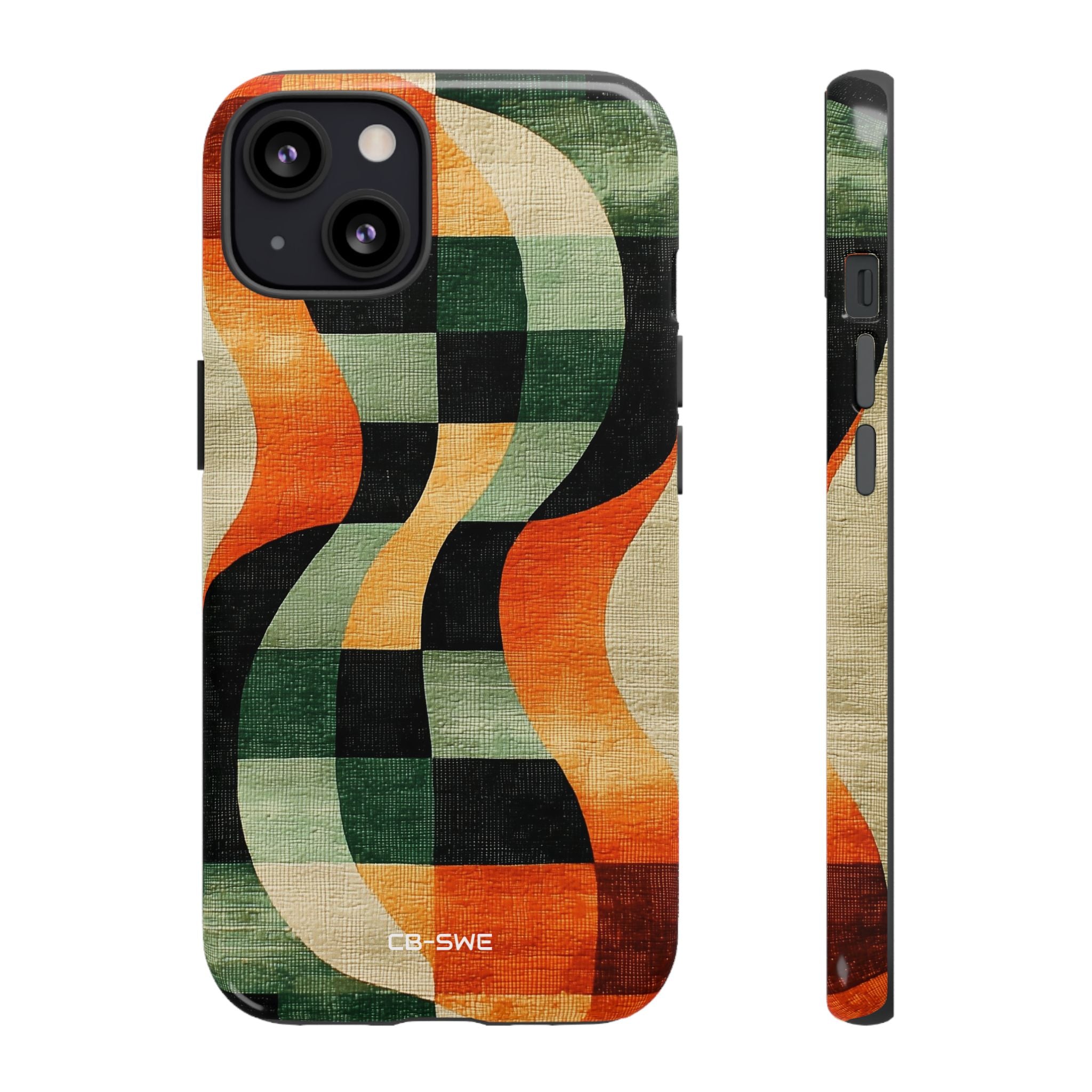Curves Embrace Rhythm - iPhone Case
