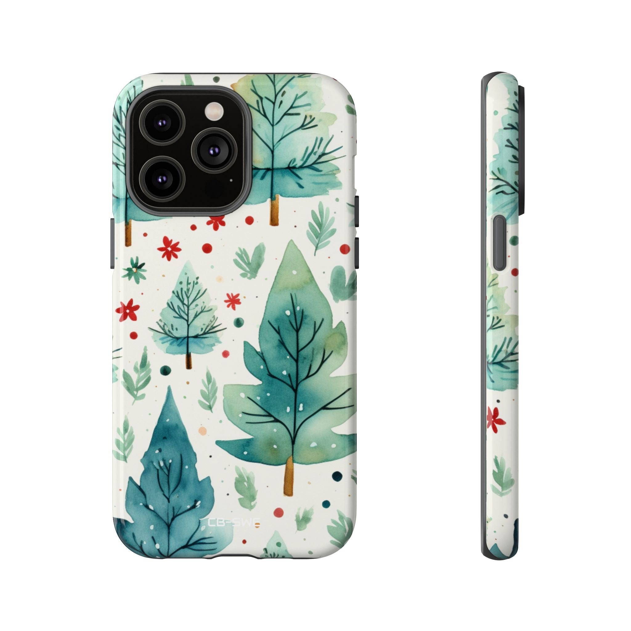 Joyful Evergreen Dance - iPhone Case