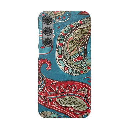 Vintage Paisley Elegance Samsung S23 - Schlanke Handyhülle