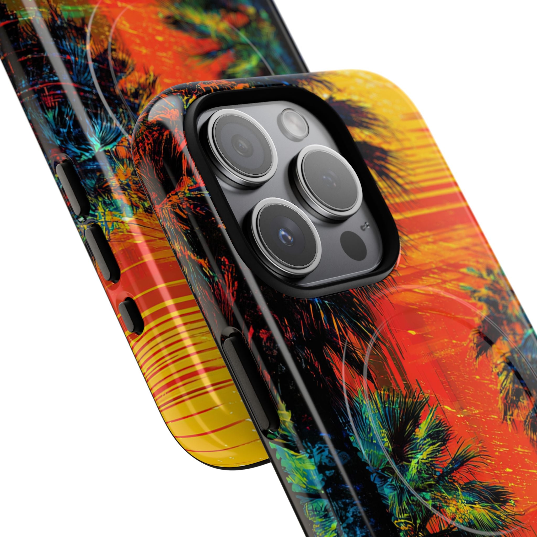 Tropical Sunburst iPhone 15 Pro Case - Tough+