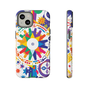 Celestial Horoscope Whirl - Protective Phone Case