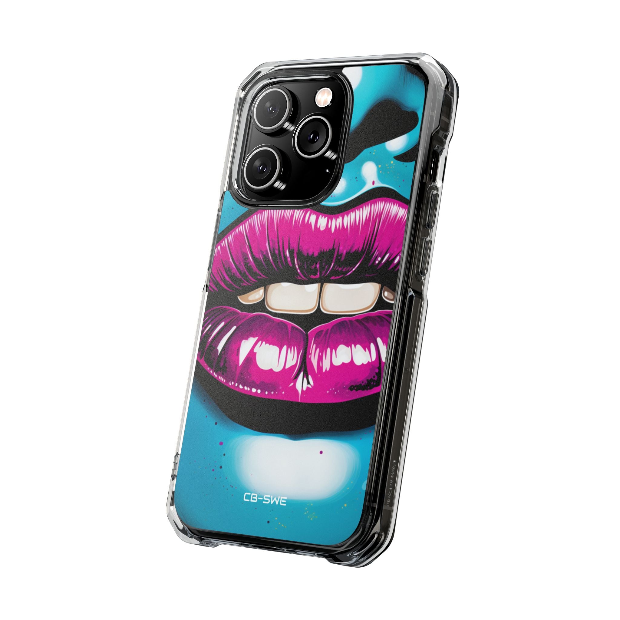 Vivid Lips Contrast iPhone Case - Impact