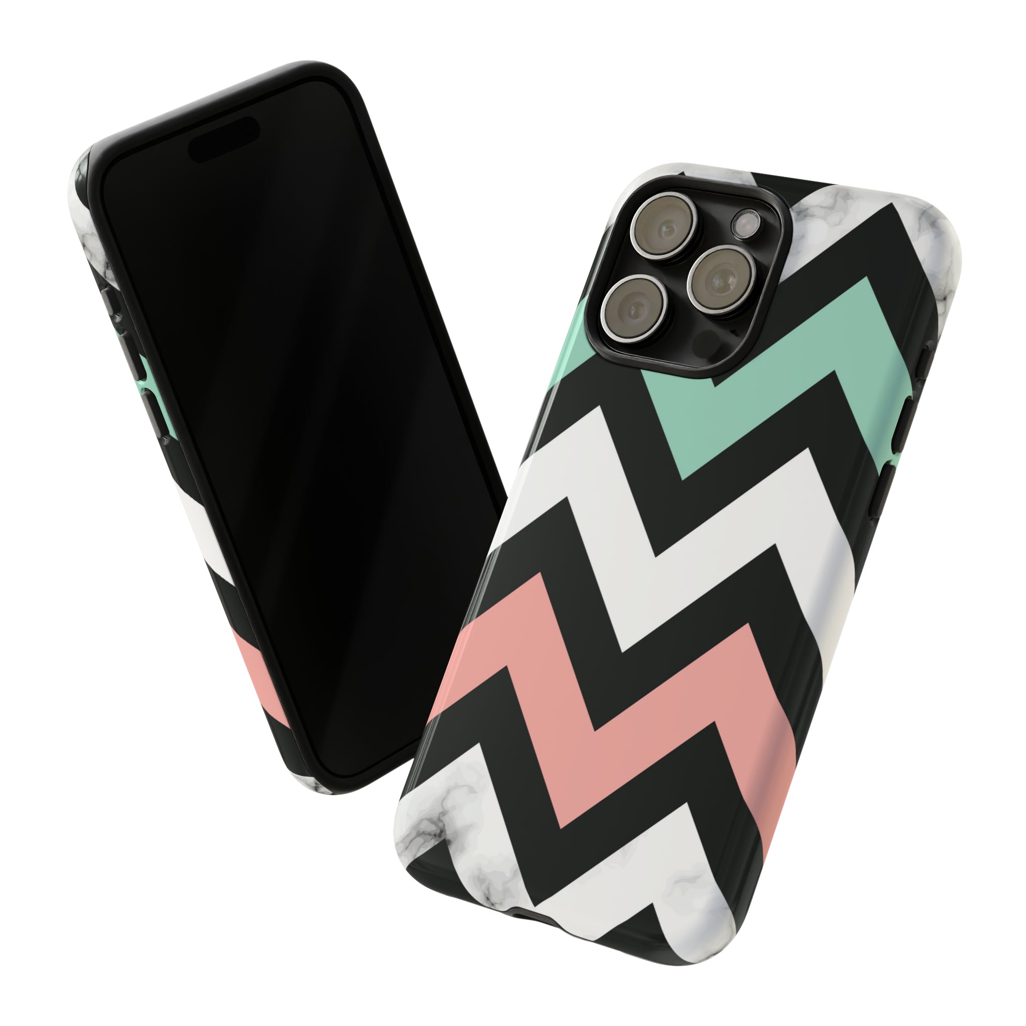 Chevron Shapes - Protective Phone Case