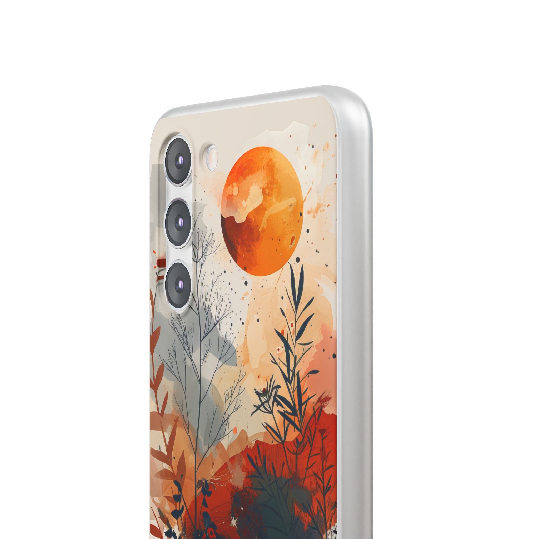 Orange Solstice Samsung S23 Plus Case - Soft