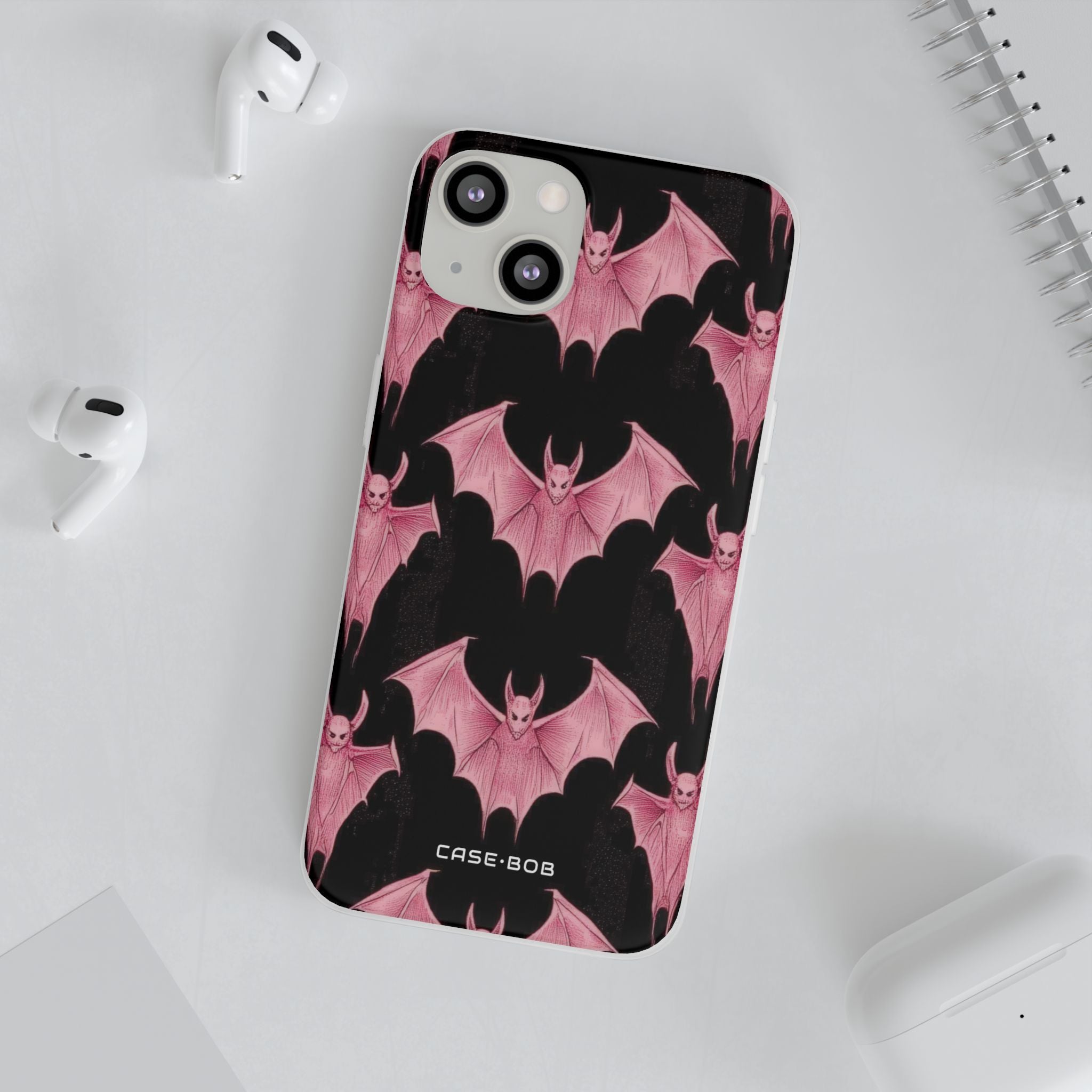Pink Batwave iPhone 13 - Soft