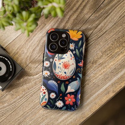 Easter Eggs Bloom - iPhone Case
