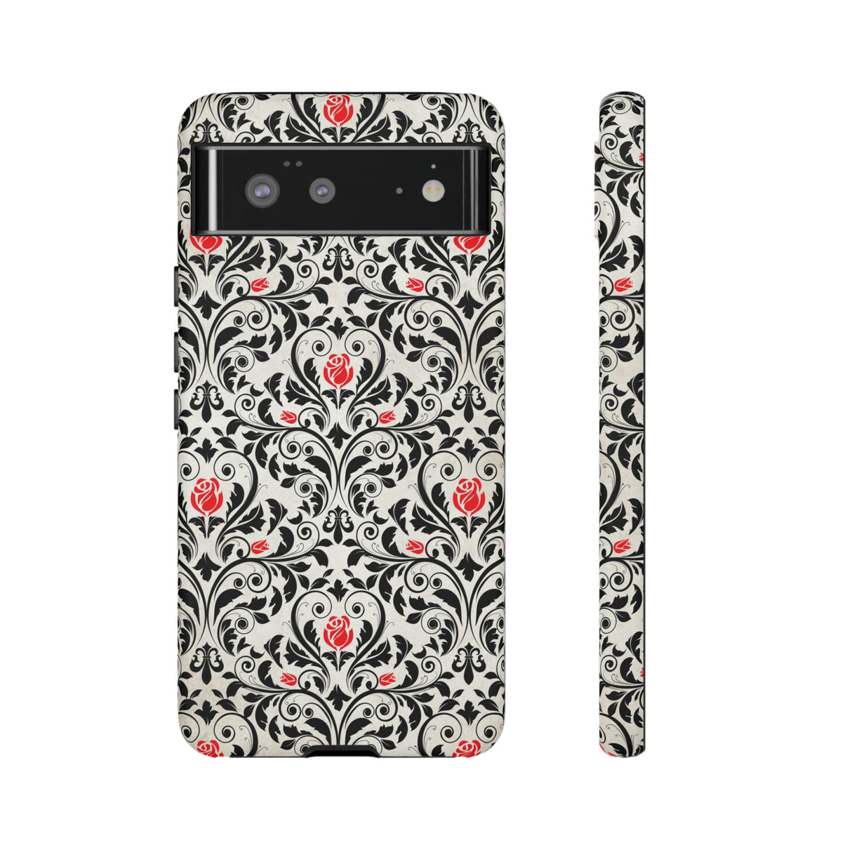 Centti Gothic Flower - Protective Phone Case