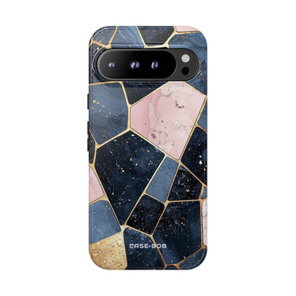 Golden Mosaic Google Pixel 9 Pro XL Case - Tough