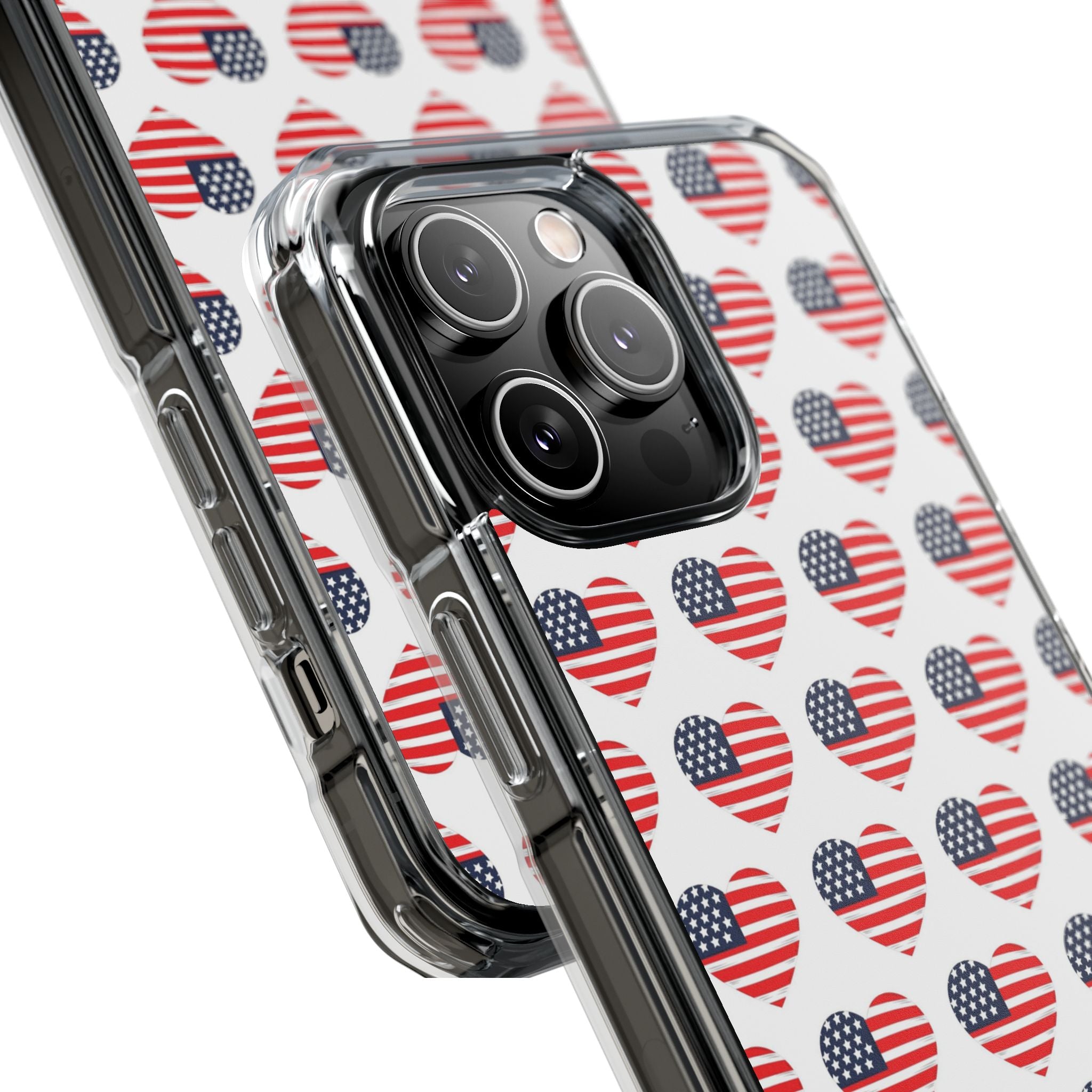Hearts Embrace Freedom iPhone Case - Impact