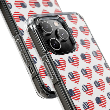 Hearts Embrace Freedom iPhone Case - Impact