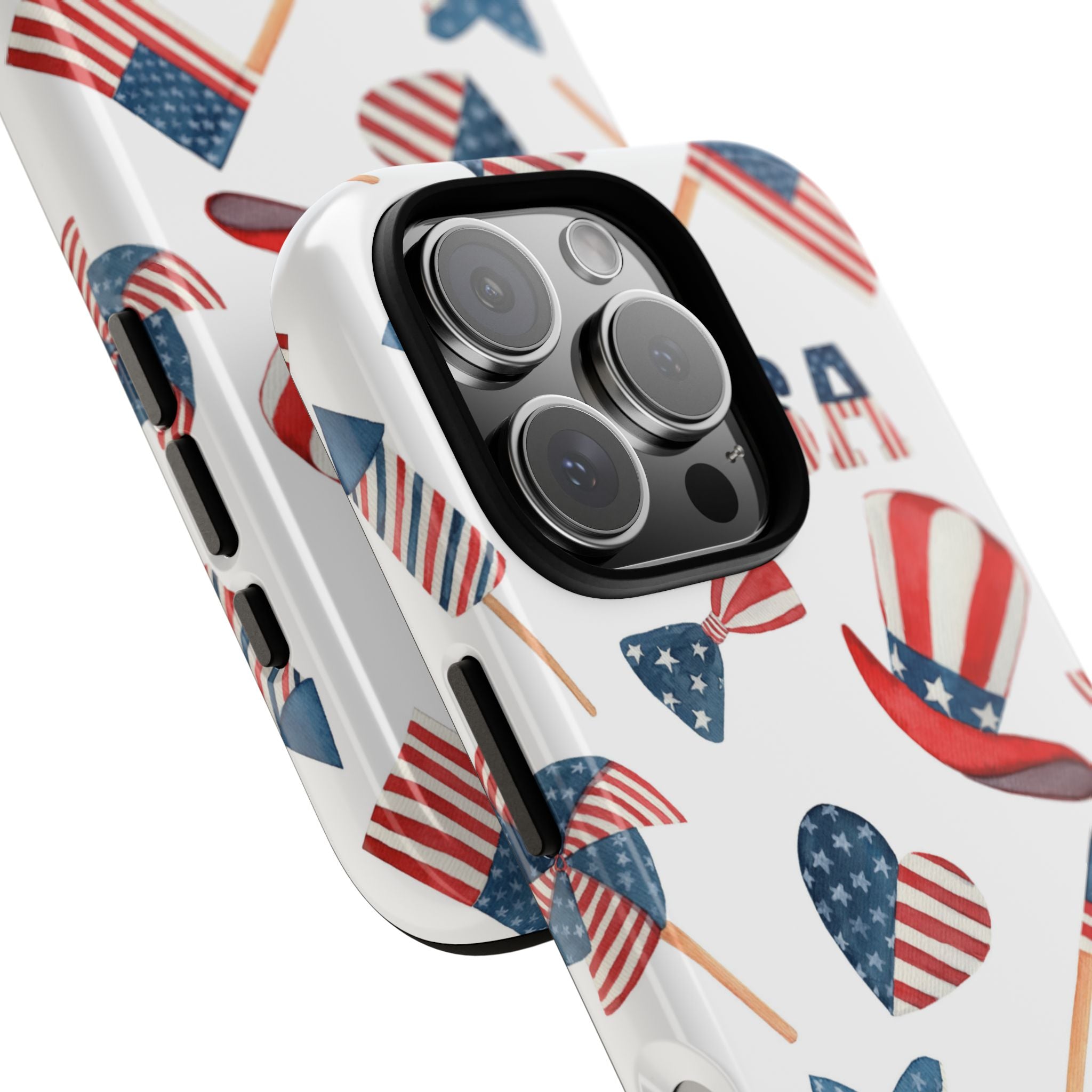 Fireworks Burst Bright - iPhone Case