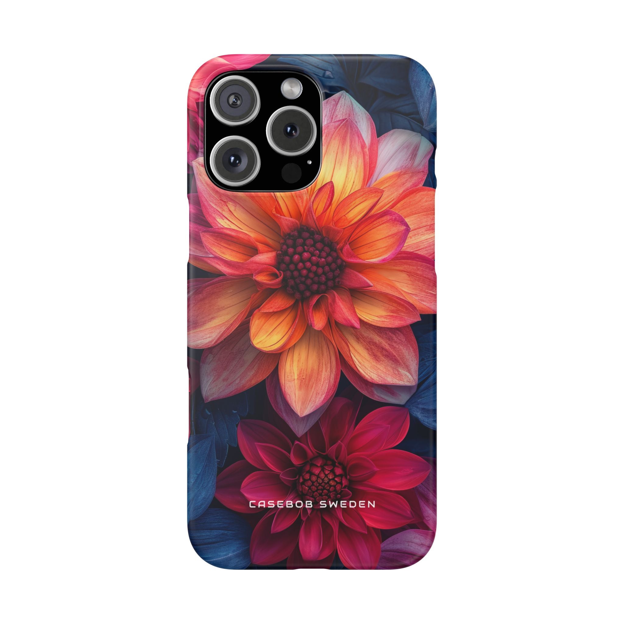 Fiery Bloom Harmony iPhone 16 - Slim Phone Case