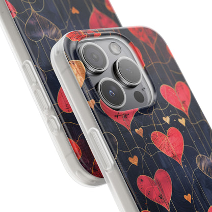 Golden Hearts Network iPhone 15 Pro Case - Soft