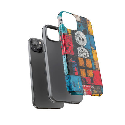 Mickey Mosaic iPhone 14 Plus Case - Tough