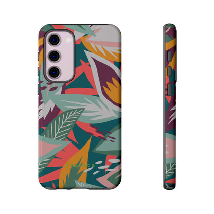 Tropical Leaf Hanna - Protective Phone Case