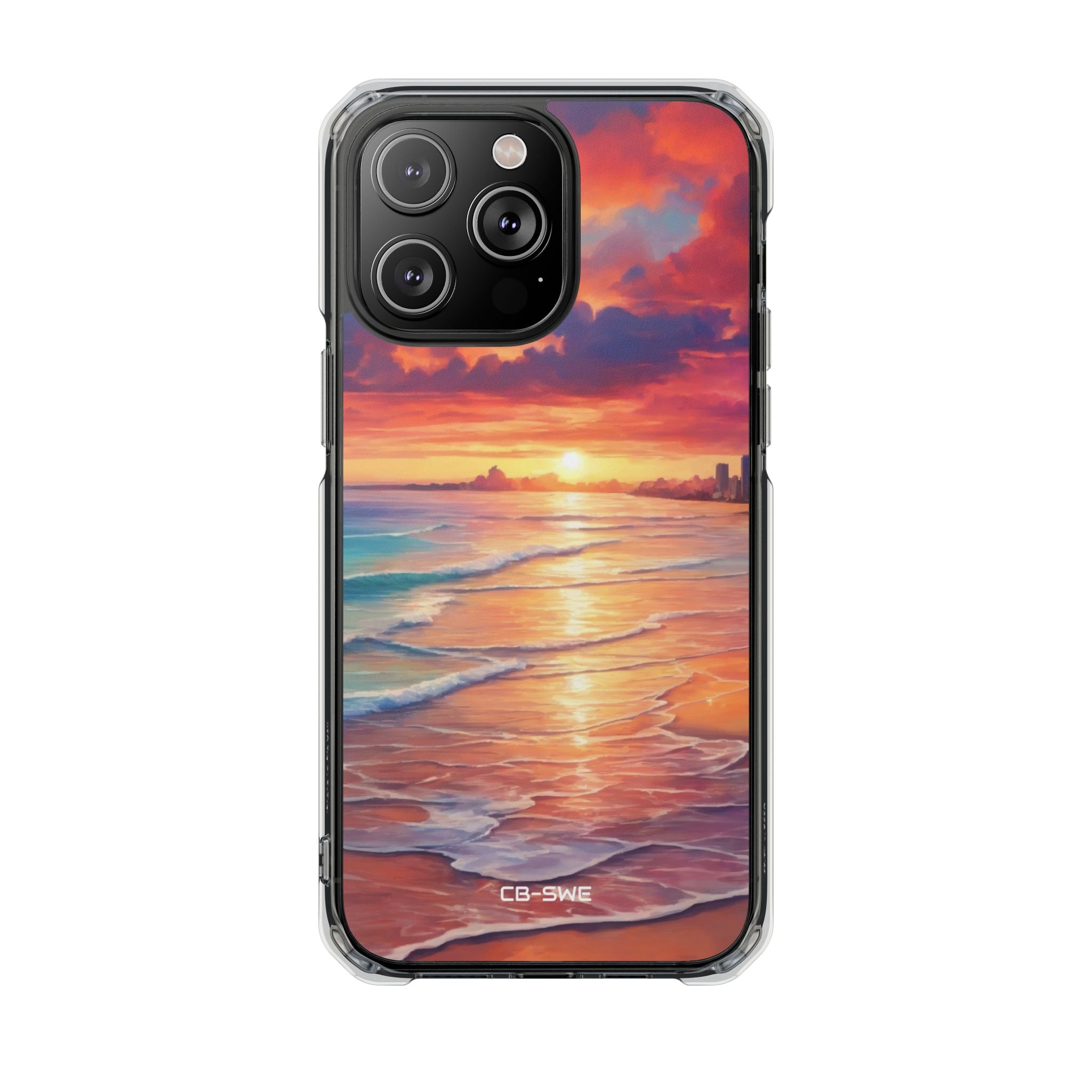 Sunlight Dances Waves iPhone Case - Impact