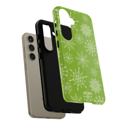 Snowflakes Dance Whimsically - Samsung Case