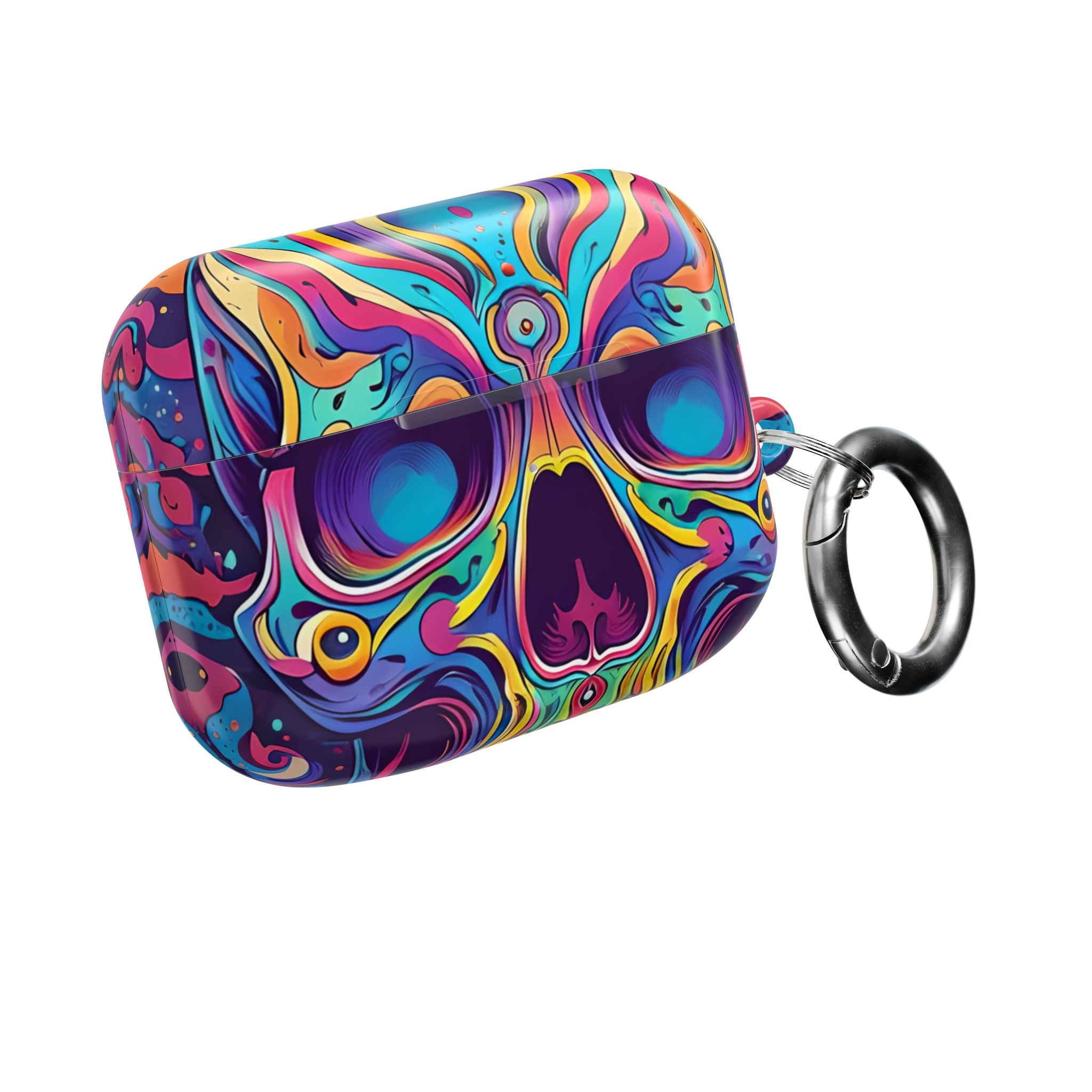 Psychedelic Skull - AirPods Case