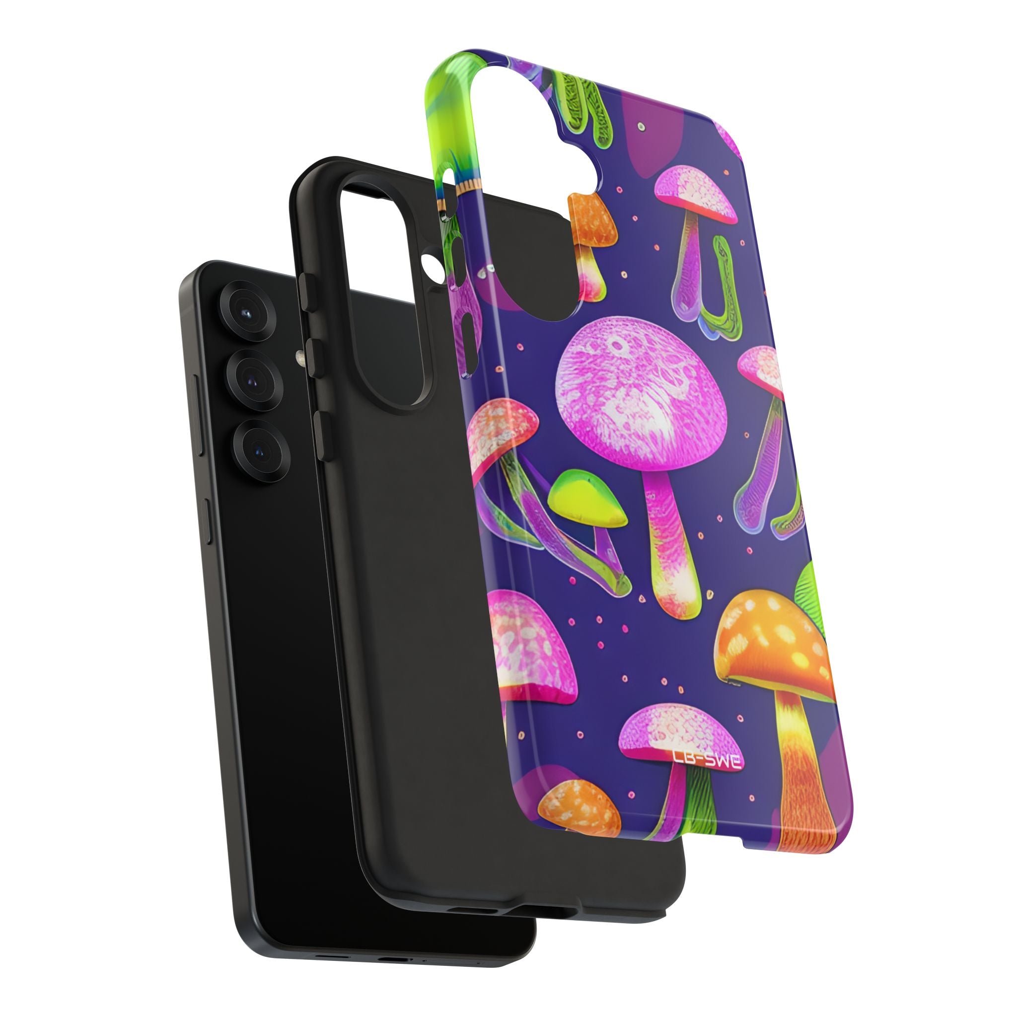 Neon Mushroom Dreams - Samsung Case