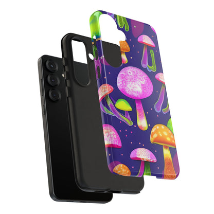 Neon Mushroom Dreams - Samsung Case