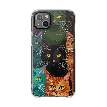 Colorful Cat Charisma iPhone Case - Impact