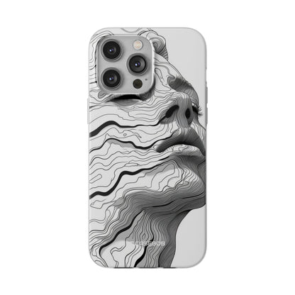 Topographic Serenity | Flexible Phone Case for iPhone