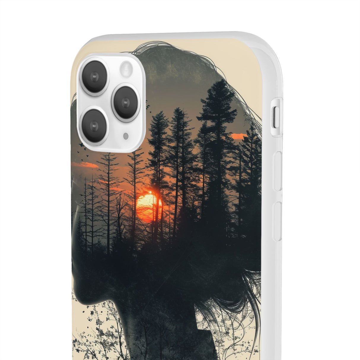 Tranquil Silhouette | Flexible Phone Case for iPhone