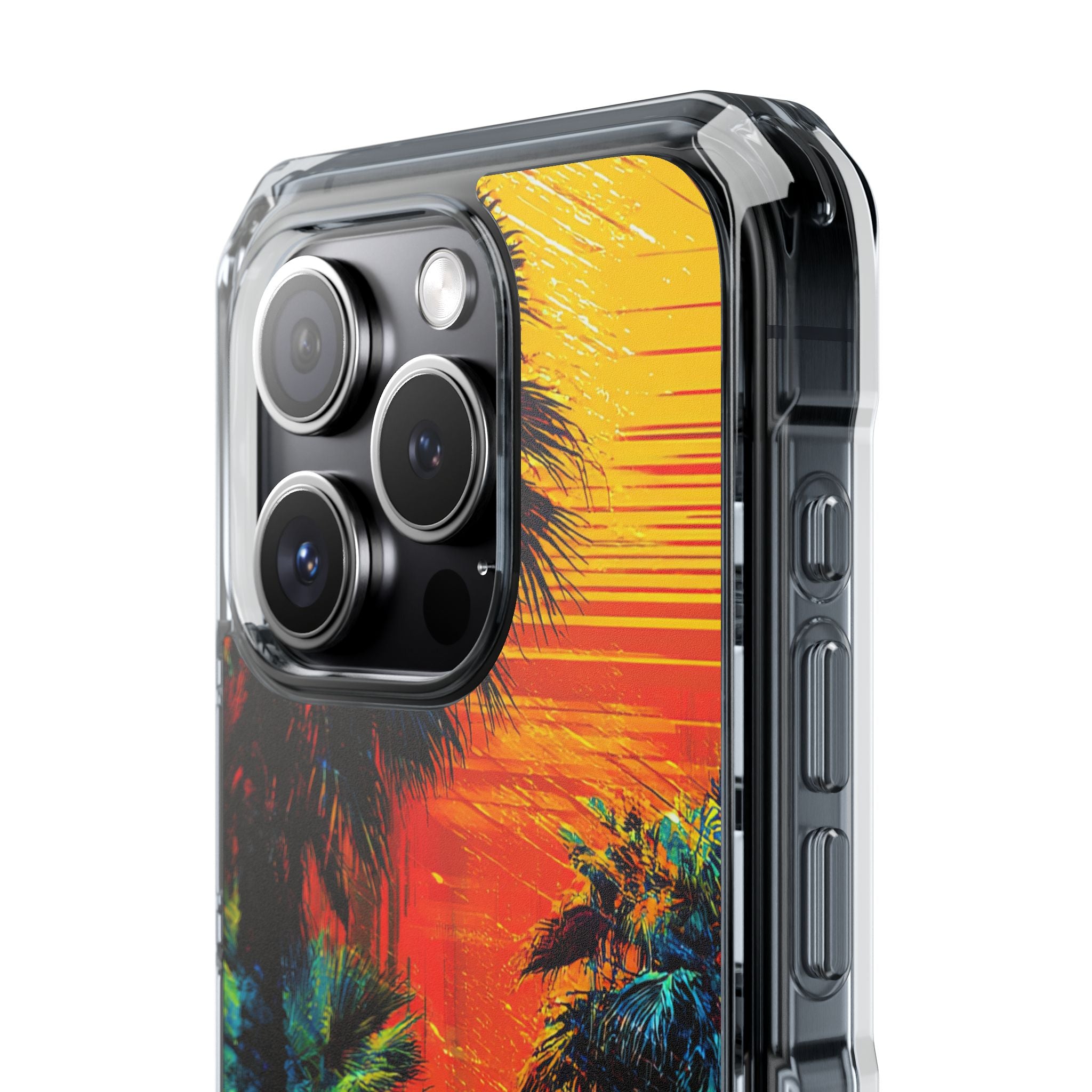 Summer Sunset Palms iPhone Case - Impact