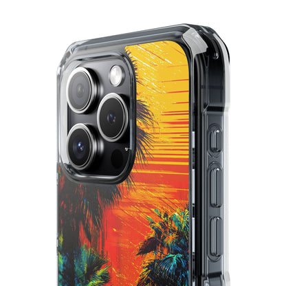 Summer Sunset Palms iPhone Case - Impact