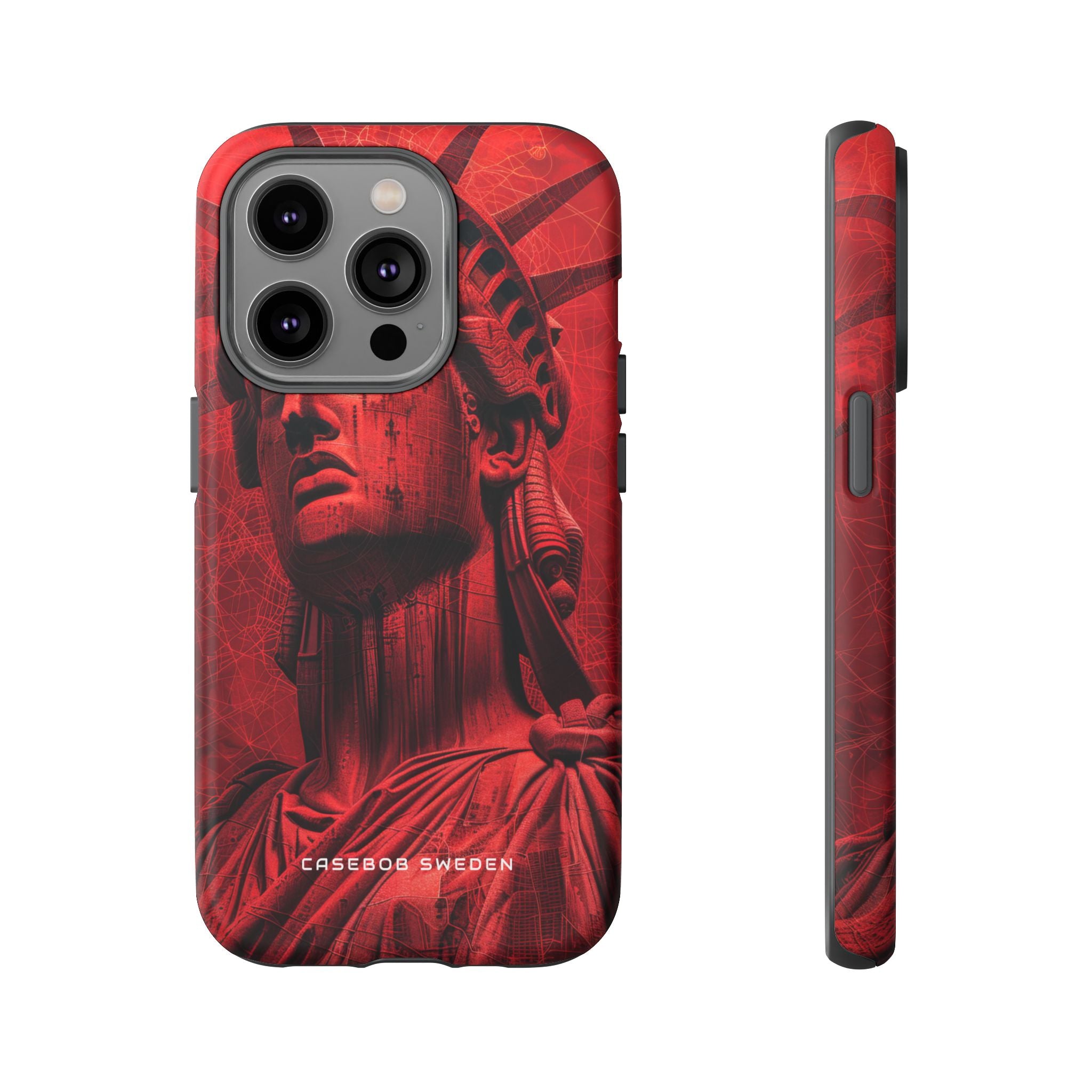 Zen Red Liberty Vision iPhone 14 - Tough Phone Case