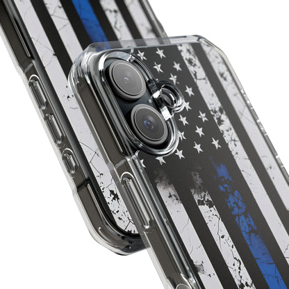 Blue Stripe Flag iPhone 16 Case - Impact