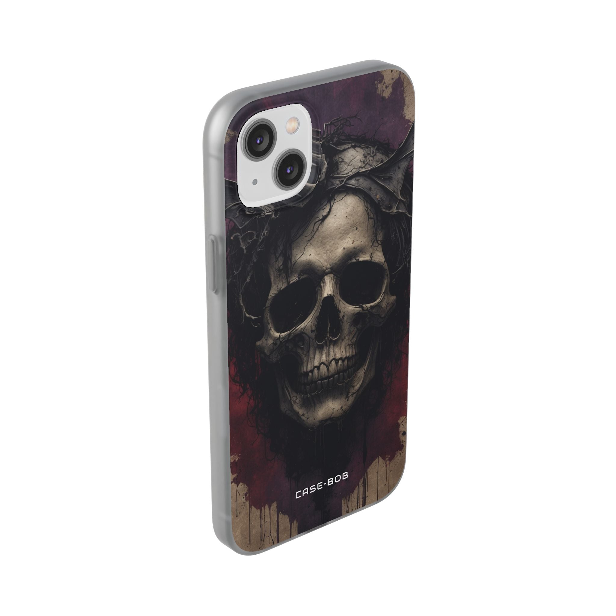Skull Crown iPhone 14 Plus Case - Soft