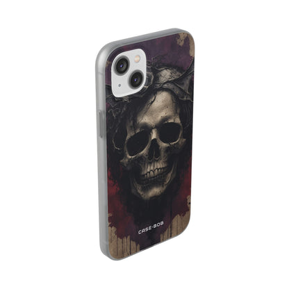 Skull Crown iPhone 14 Plus Case - Soft