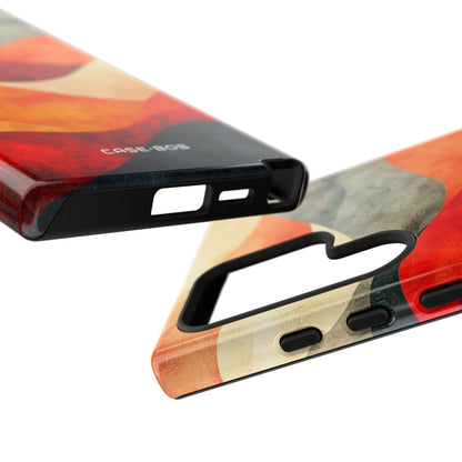 Cracked Wave Sunset Samsung S24 Ultra Case - Tough