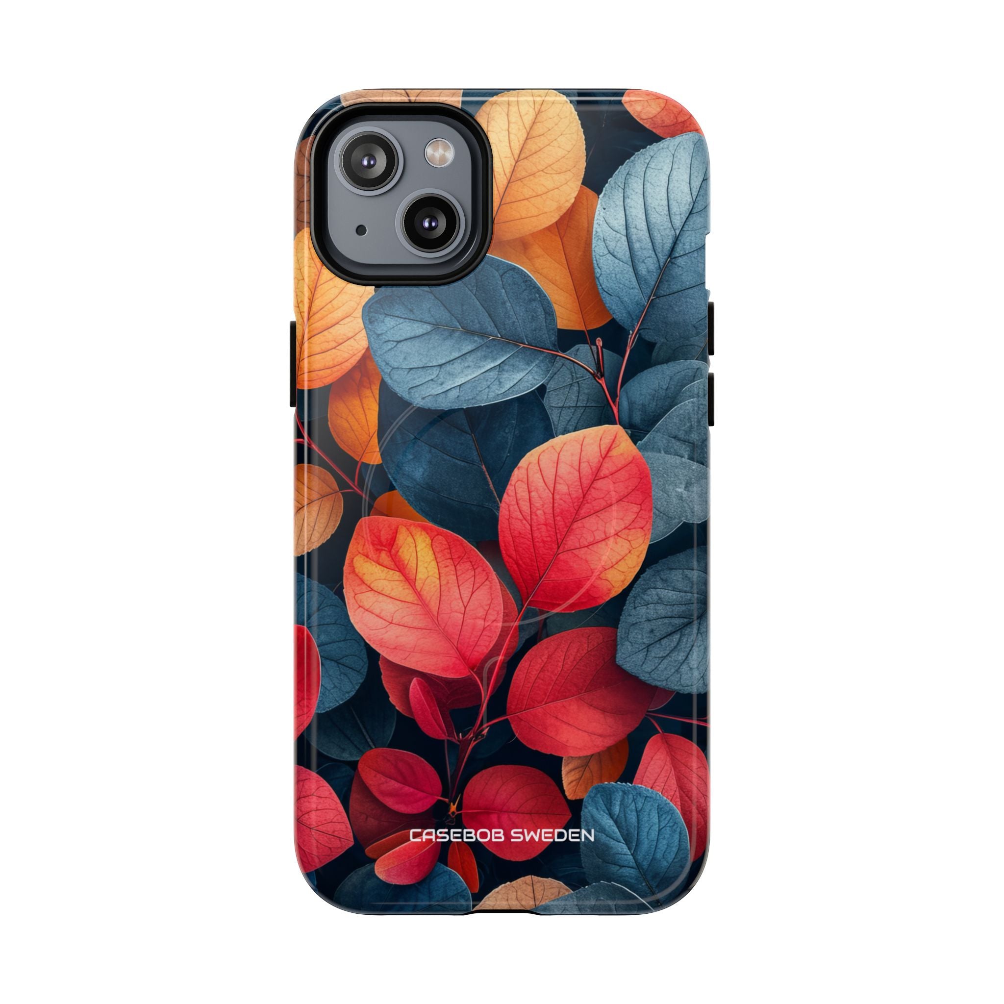 Vibrant Nature Leaves - Tough + MagSafe® iPhone 14 Phone Case