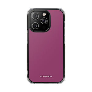 Magenta Haze | Handyhülle für iPhone (Clear Impact Case – magnetisch) 