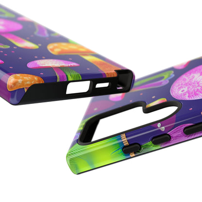 Neon Mushroom Dreams - Samsung Case