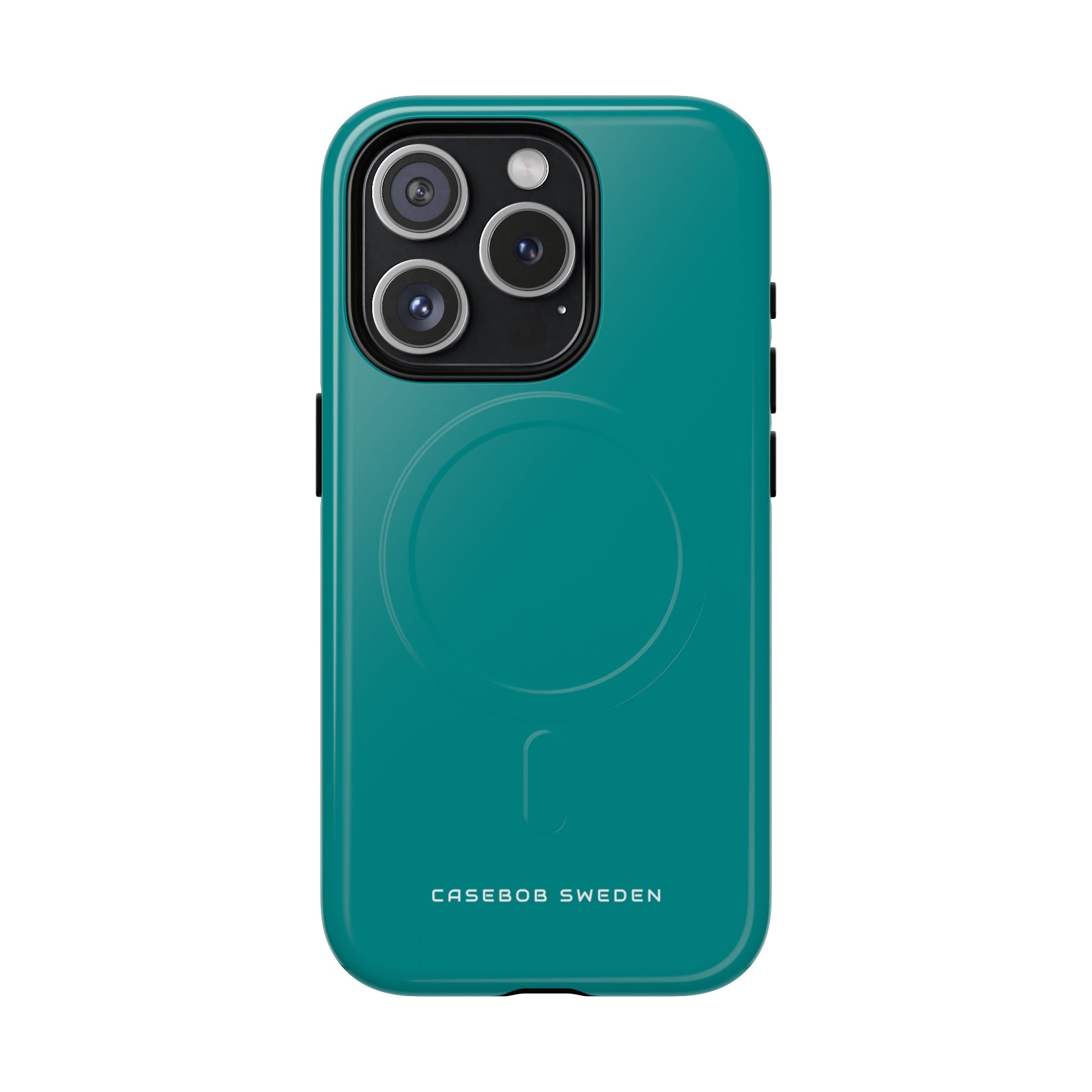 Dark Cyan iPhone 15 | Tough+ Phone Case