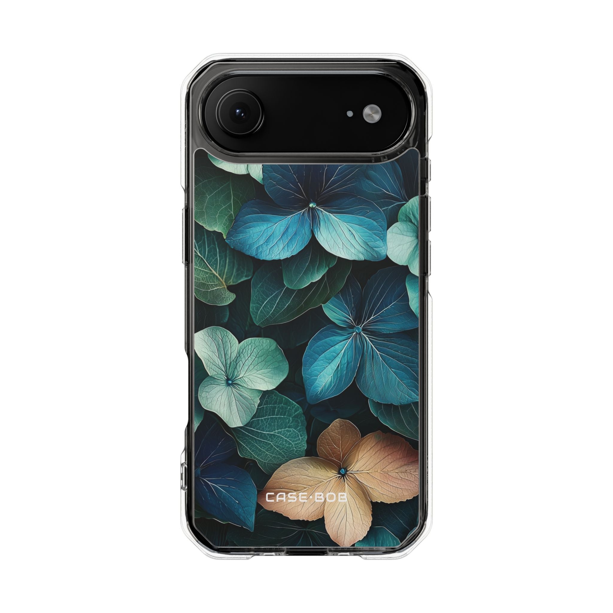 Beige Blossom Teal iPhone 17 Air Case - Impact