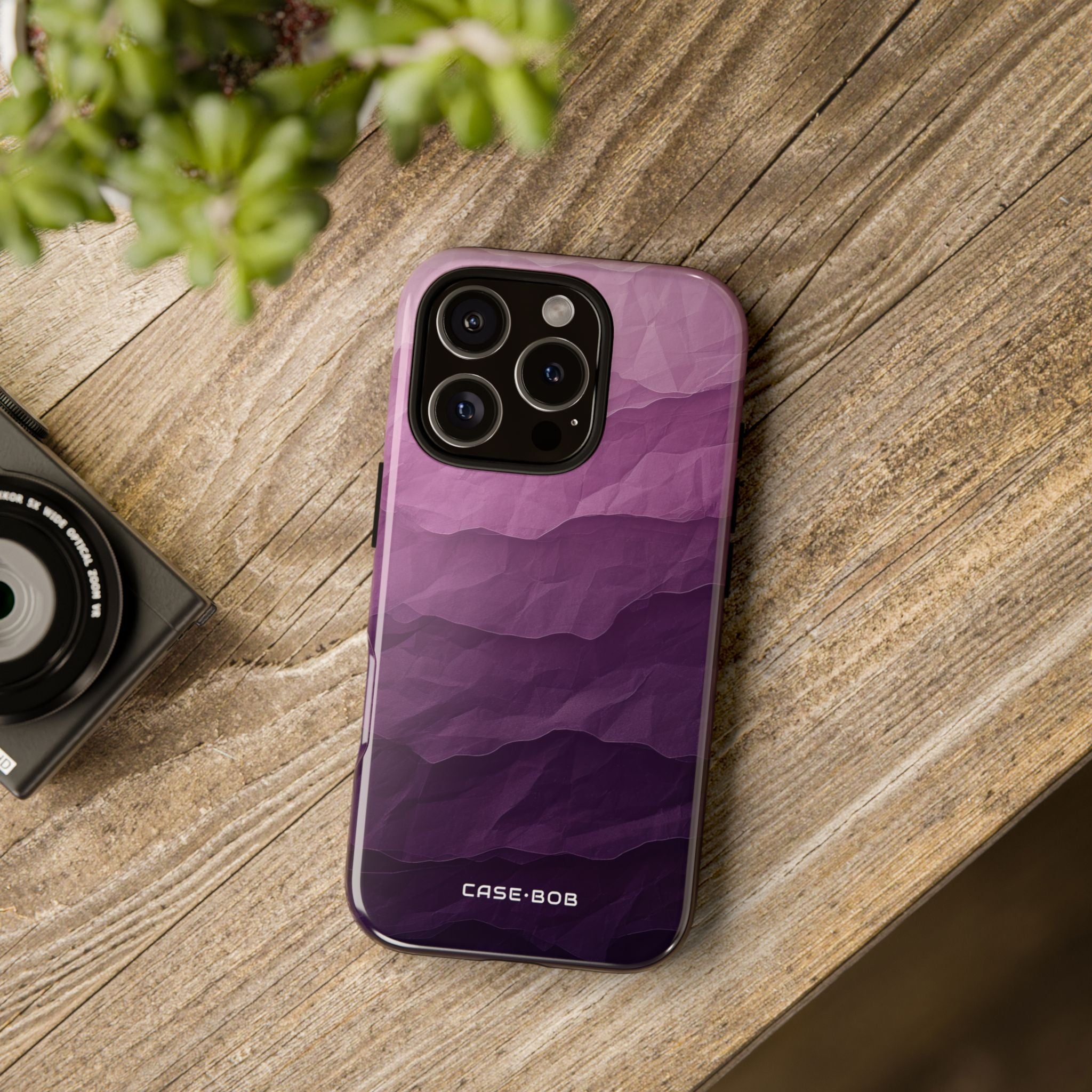Layered Velvet iPhone 16 Pro Case - Tough