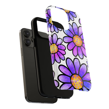 Polka Dot Blooms iPhone 14 Pro Max Case - Tough+