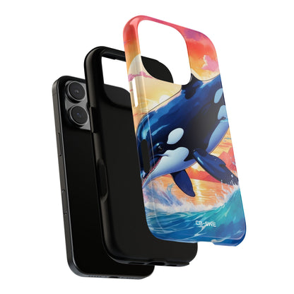 Orca Leaps Joyfully - iPhone Case