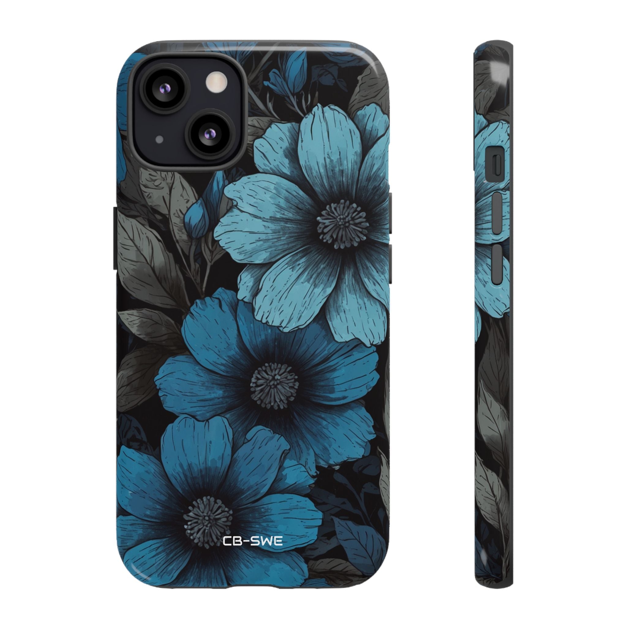 Flower Embrace Depth - iPhone Case
