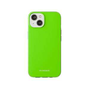 Chartreuse Grün | Handyhülle für iPhone (Flexi Case)