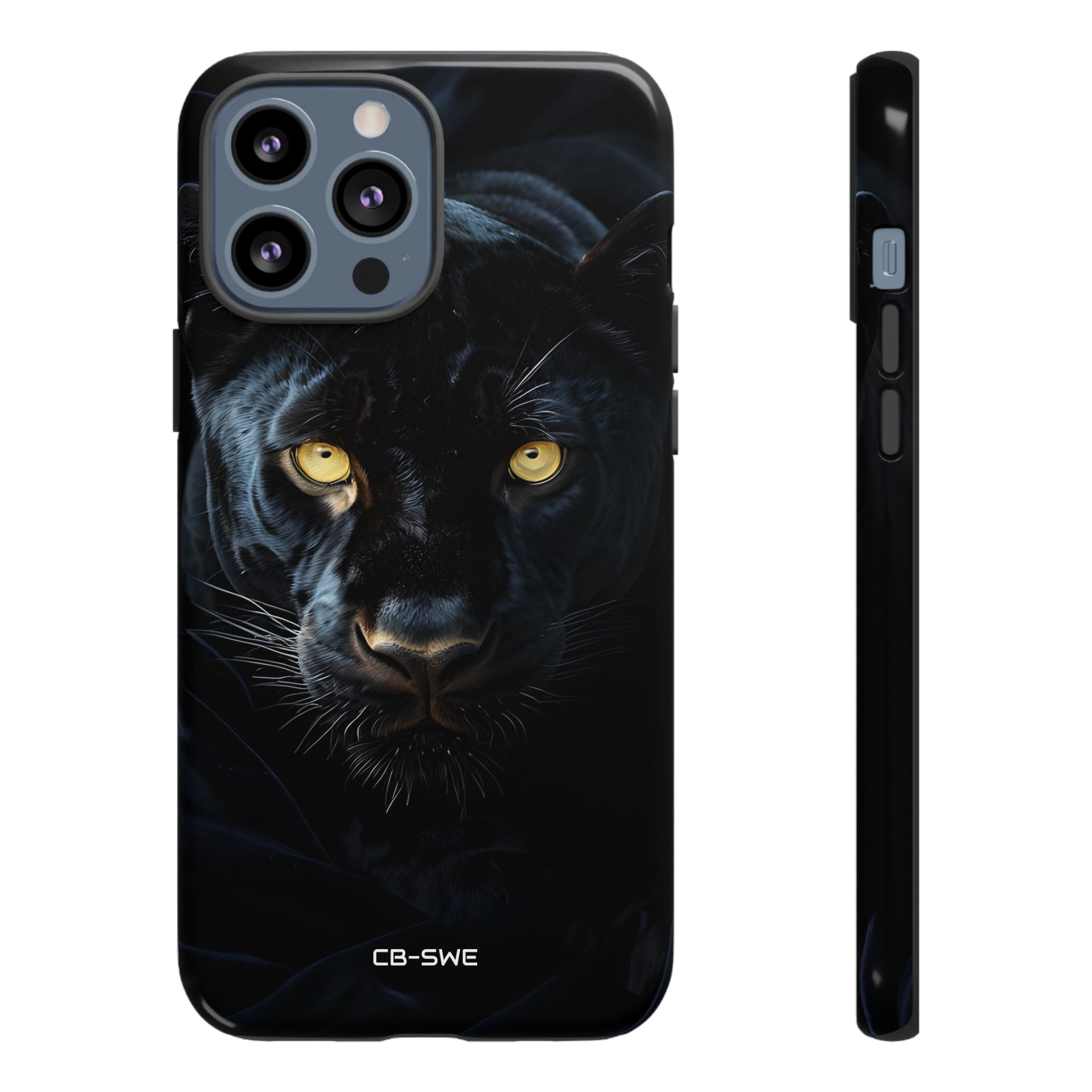 Mysterious Panther Gaze - iPhone Case