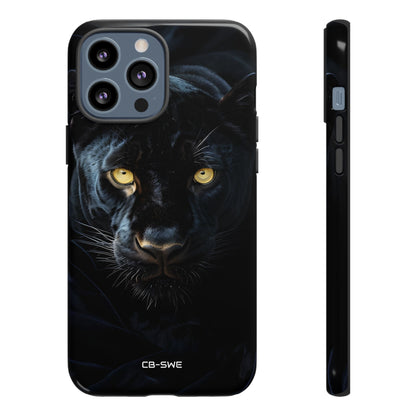 Mysterious Panther Gaze - iPhone Case
