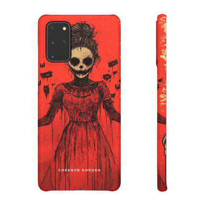 Haunting Scarlet Descent Samsung S20 - Slim Phone Case