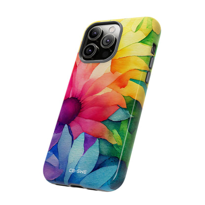 Vibrant Floral Symphony - iPhone Case