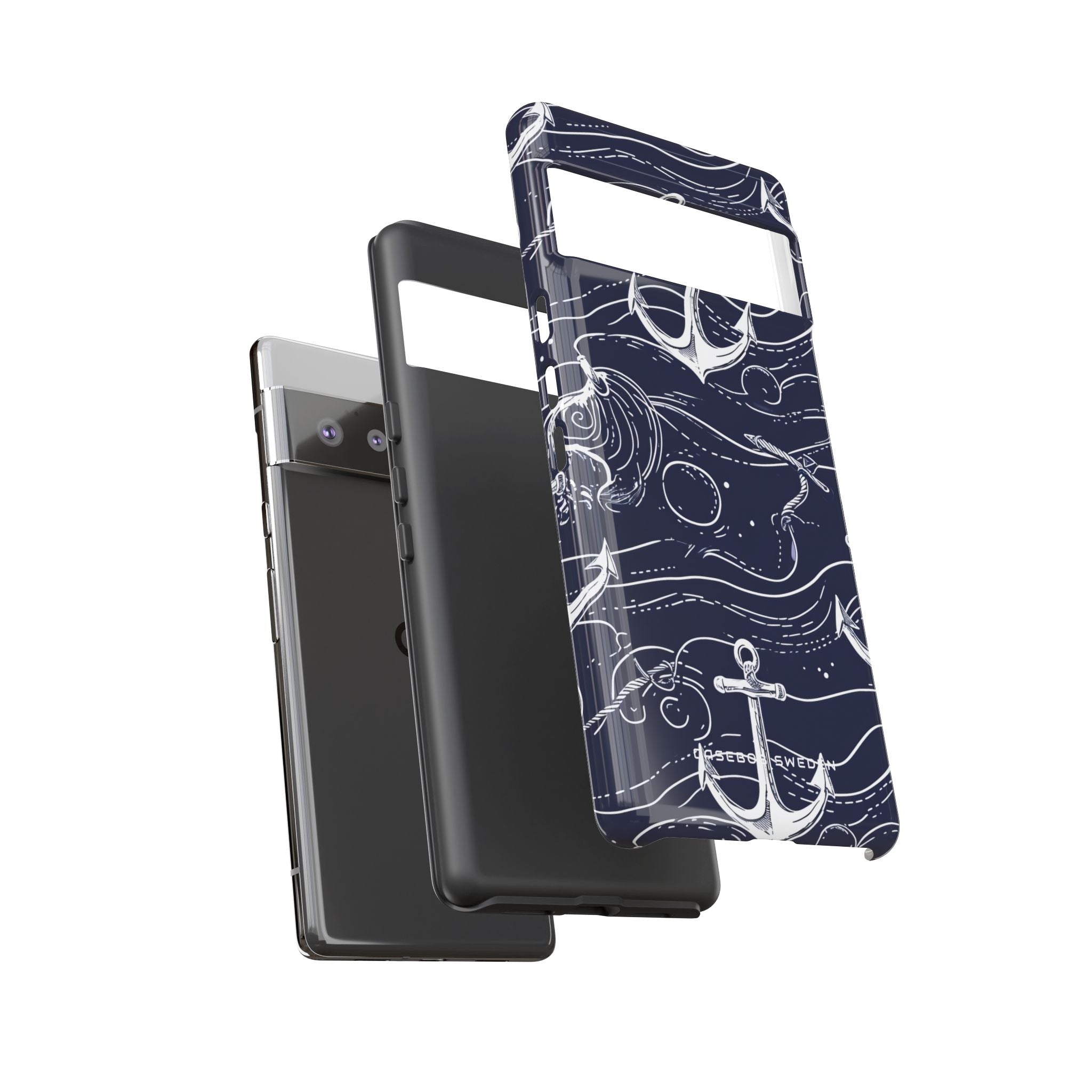 Gradient Anchorflow Waves Google Pixel 6 - Tough Phone Case