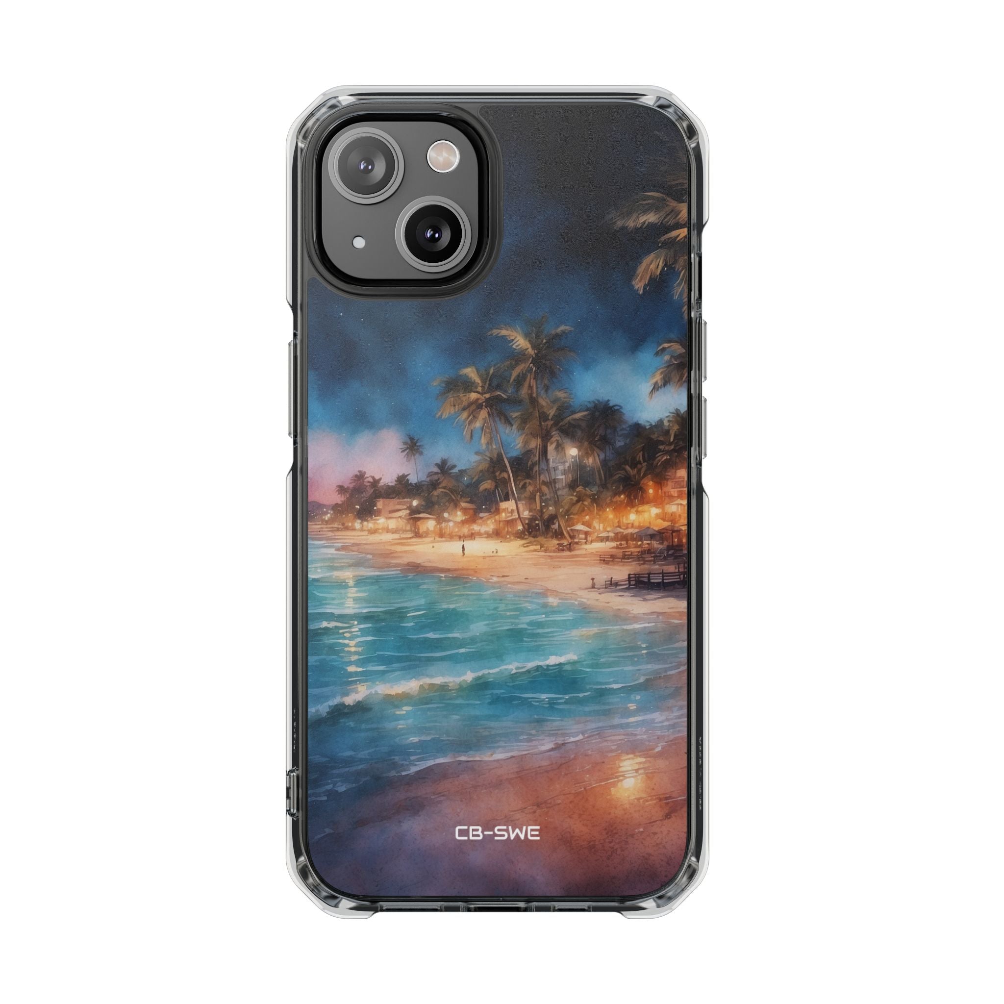 Moonlight Dances Water iPhone Case - Impact